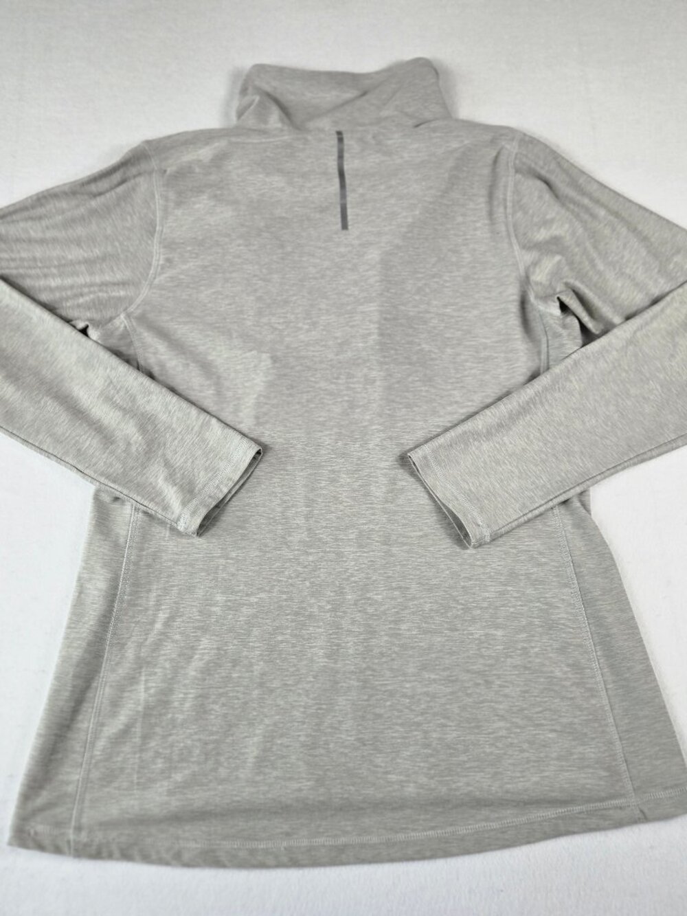 New Balance Gray Athletic Zip up Pull Over Size L